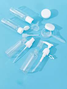 9入組60ML旅行分裝瓶套裝 - 白色 - 查看 4