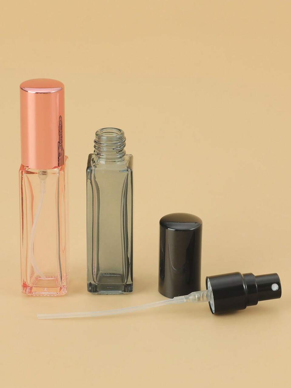 2pcs 10ML Empty Perfume Spray Bottle, Living Room Home Bedroom Bathroom House Decor, Travel Stuff, Wedding, Party, Birthday, Gifts For Men Mom Dad Friends, New Years, Accessories, Funny Gift