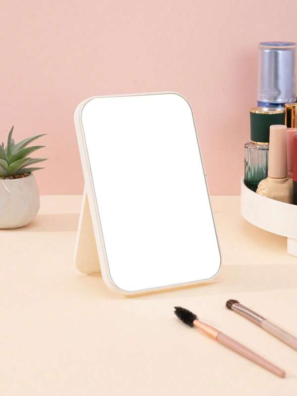 Makeup Mirror,1Pc Desktop Folding Portable Makeup Mirror Desktop Small