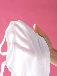 小女童網眼刺繡荷葉邊T恤和翻蓋口袋背带半身裙和帽套裝 - 彩色 - 查看 7