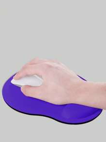 1入組輕便便攜鼠標墊帶腕托 - 紫色 - 查看 3