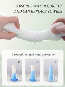 Amortals 70 piezas de toallitas faciales desechables de color blanco, toallas desmaquillantes de doble cara, súper absorbentes y elásticas, adecuadas para principiantes, maquilladores, regalos, citas, bodas, Navidad, Halloween, Acción de Gracias, graduación, cumpleaños, fiestas, playa, campamento, eventos al aire libre, decoraciones, cosplay de chica rosa, cosméticos de alta gama, fiestas de belleza - Blanco - Ver 6