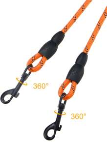 Dây nylon kéo vật nuôi hai đầu - trái cam - Xem 4