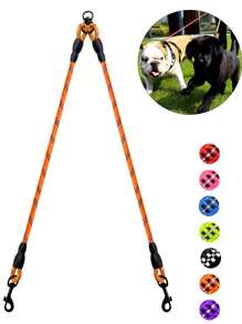 Dây nylon kéo vật nuôi hai đầu - trái cam - Xem 3