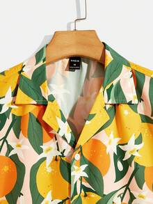 Manfinity RebelGame Men Fruit Print Shirt - Multicolor - View 4