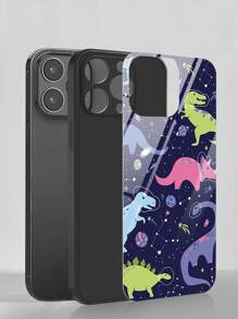 恐龍圖案手機殼 - 彩色 - 查看 2