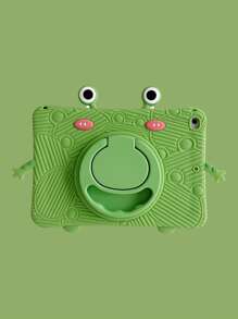 Frog Design Ring Chủ Trang trí Vỏ silicon Tương thích với iPad - màu xanh lá - Xem 1