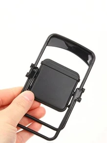 2入組椅子設計可折疊手機支架 - 黑色 - 查看 2