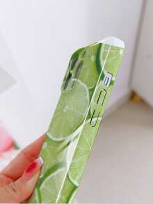 Coque De Téléphone Portable Citron Motif - Prune - Voir 3