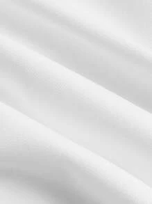 SHEIN Sweetina Cut Out Asymmetrical Hem Dress - White - View 6