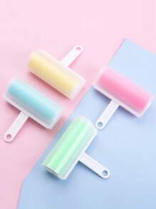 1入組隨機色寵物毛髮吸塵滾筒適用於貓和狗狗適用於全部季節 - 彩色 - 查看 1