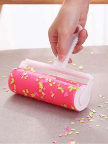 1入組隨機色寵物毛髮吸塵滾筒適用於貓和狗狗適用於全部季節 - 彩色 - 查看 5