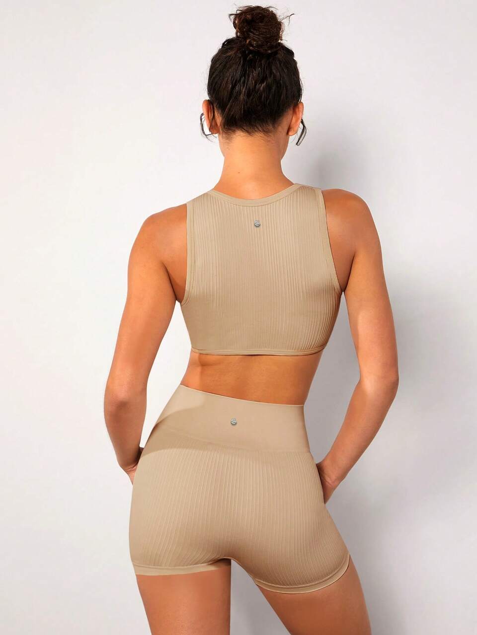 Seamless Softness Curved Hem Sports Bra