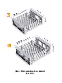 1 giá đỡ cống bằng thép không gỉ - Xám - Xem 5