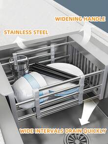 1 giá đỡ cống bằng thép không gỉ - Xám - Xem 6