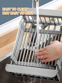 1 giá đỡ cống bằng thép không gỉ - Xám - Xem 7