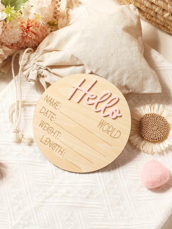Newborn Letter Graphic Monthly Milestones Photography Prop SHEIN USA