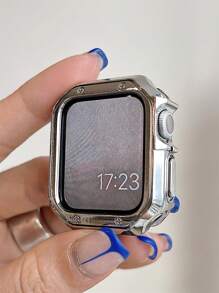 1入組柔軟手錶殼適用於Apple Watch - 銀色 - 查看 1