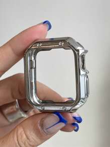1入組柔軟手錶殼適用於Apple Watch - 銀色 - 查看 3