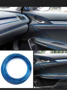 1pc Solid ABS Car Crevice Decor Strip