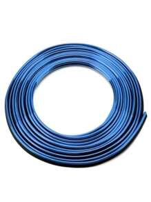 1pc Solid ABS Car Crevice Decor Strip