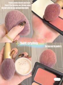 9件套紫色散粉刷腮红眼影化妆刷套装，化妆刷套装，化妆刷套装，化妆刷组合，化妆刷套装，全套化妆刷，化妆刷套装，全套化妆套装，化妆刷套装，化妆刷套装，化妆礼盒套装 - 彩色 - 查看 2