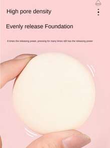 Bộ mút trang điểm bao gồm mút xốp khô/ướt hai công dụng, bông phấn, bông tam giác và hộp đựng - Nhiều màu - Xem 3