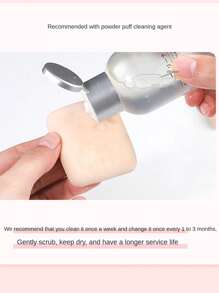 Bộ mút trang điểm bao gồm mút xốp khô/ướt hai công dụng, bông phấn, bông tam giác và hộp đựng - Nhiều màu - Xem 13