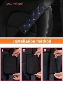 MEIKAXIU 1 pieza Funda para cinturón de de coche de poliéster transpirable, accesorios para coche - Multicolor - Ver 5