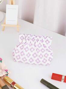 Bolso de maquillaje con diseño con cordón - Multicolor - Ver 3