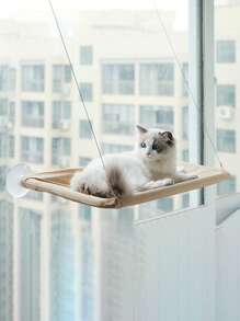 1pc Cat Hammock, Suitable For All Seasons, For Cats Puppy Keep Dog Bed Cat Bed Easy To Clean