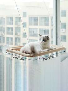 1pc Cat Hammock, Suitable For All Seasons, For Cats Puppy Keep Dog Bed Cat Bed Easy To Clean