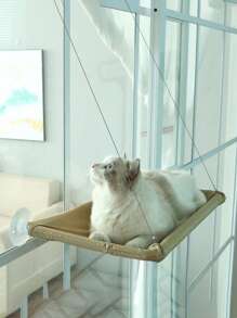 1pc Cat Hammock, Suitable For All Seasons, For Cats Puppy Keep Dog Bed Cat Bed Easy To Clean
