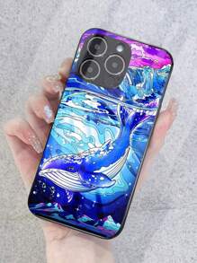 Whale Pattern Phone Case