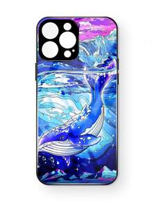 Whale Pattern Phone Case
