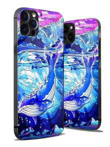 Whale Pattern Phone Case