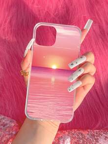 日落圖案手機殼 - 彩色 - 查看 2