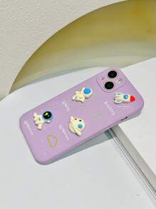 Astronaut Decor Phone Case - Multicolor - View 3