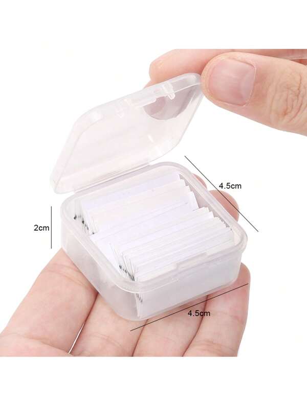 40pcs Selfadhesive Gluefree Eyelash Strips, Safe For Pregnant Women