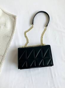 Bag For Women Chain Crossbody Bag Fashionable Versatile - Black - View 8