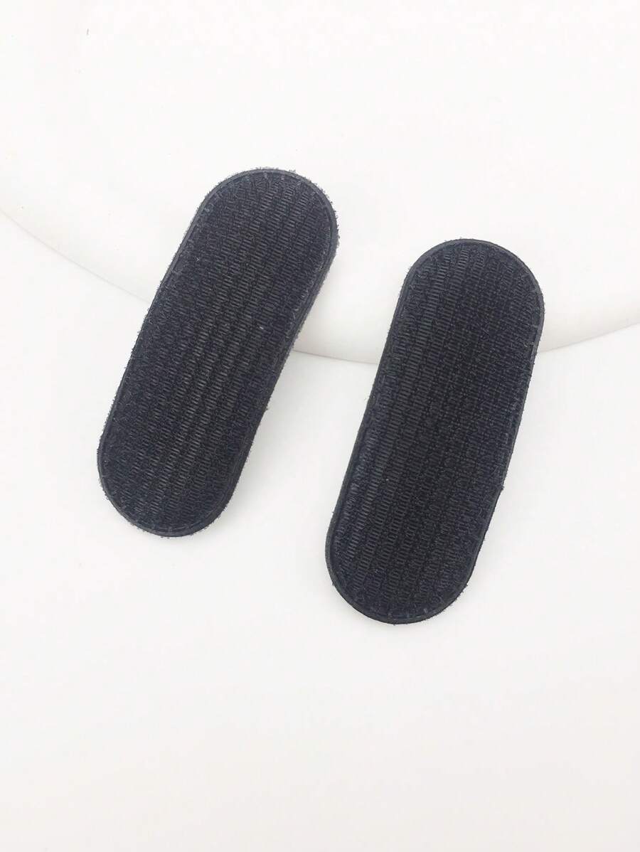 Hair Pad,2Pcs Hair Volume Increase Fluffy Pad Invisible Seamless Bangs Sponge Heightening Pad - Black - View 1