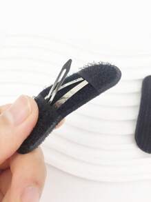 Hair Pad,2Pcs Hair Volume Increase Fluffy Pad Invisible Seamless Bangs Sponge Heightening Pad - Black - View 4