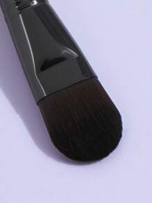 1pc MAANGE Extra Large Foundation Brush, Soft Fiber Material, Portable, Travel Essential Makeup Brush - Redwood - View 4