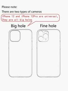 Apple Solid Clear Case Compatible With IPhone 15/15Pro/15Plus/15Promax Waterproof Shockproof Anti-Fall Scratch Resistant - Clear - View 5