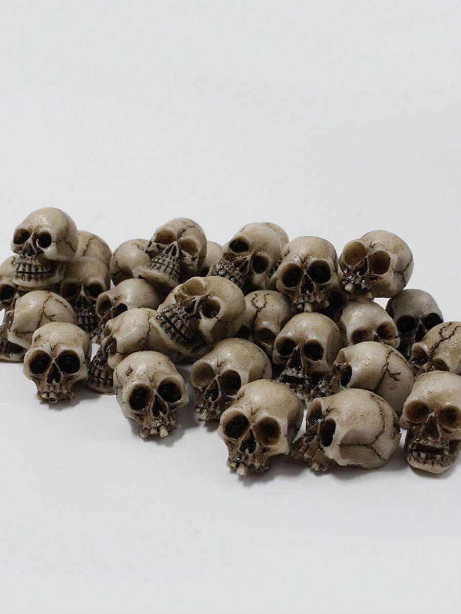 20pcs Skull Design Ornament For Aquarium For Decoration - Multicolor - View 1