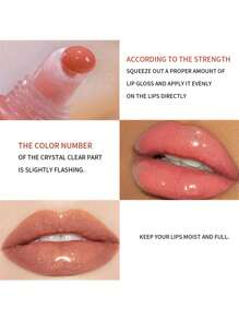 Julystar 持久液體口紅,不粘杯子保濕啞光唇彩唇膏 - 04 Red Brick - 查看 6