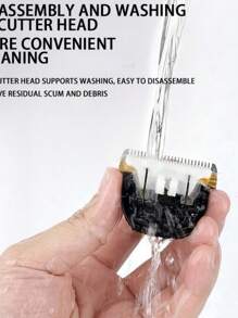 1pc Low Noise Rechargeable Dog Shaver Grooming Kit, Multi-Function Pet Clipper Set, Suitable For Pet Shaving And Haircut