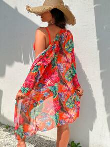 Swim DD+ Bộ Bikini Nữ Thắt nút Nhiệt đới - Nhiều màu - Xem 2