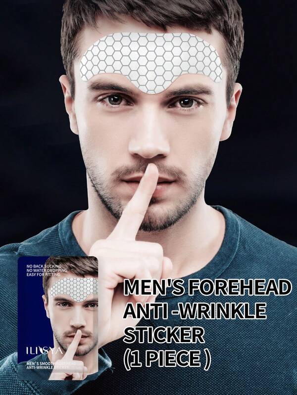 Men Three-layer Structure Design Anti-wrinkle Forehead Sheet