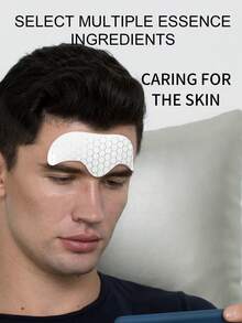 Men Three-layer Structure Design Anti-wrinkle Forehead Sheet